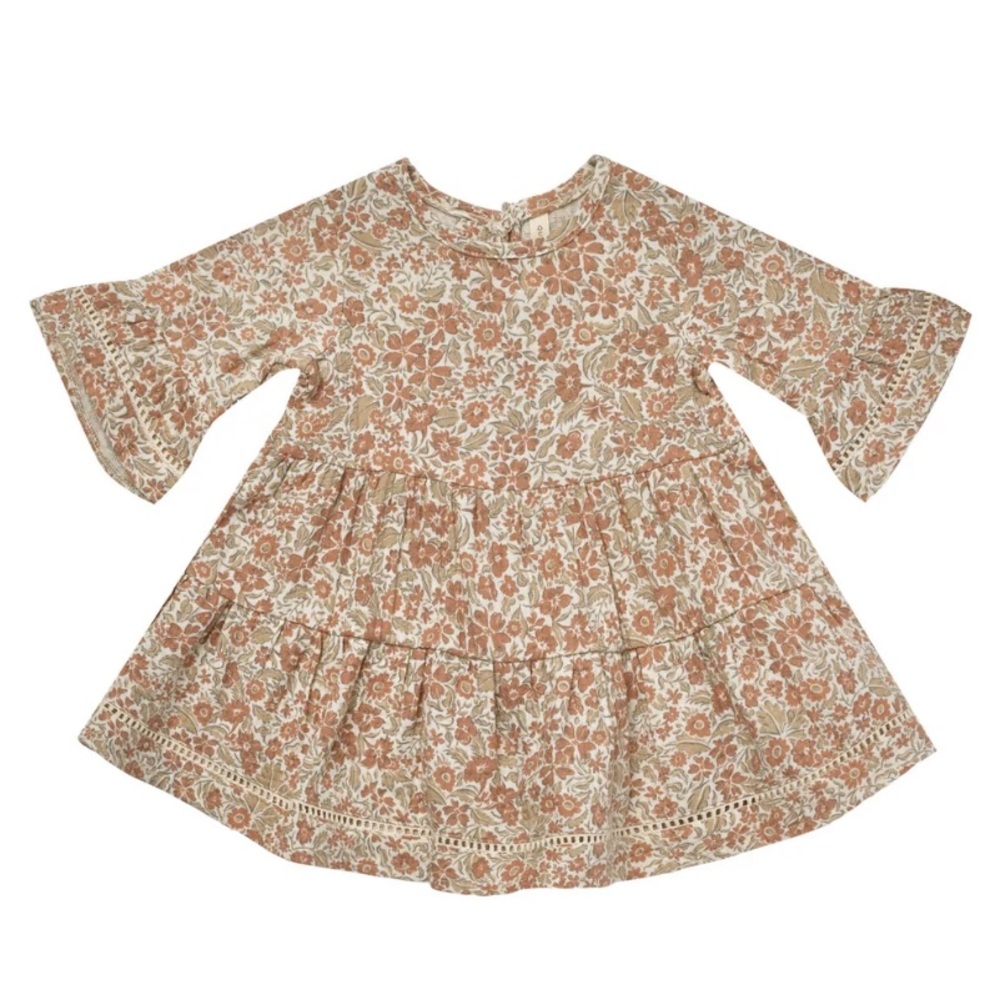 Quincy Mae Belle Dress in Rose Garden